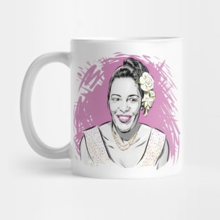 Billie Holiday - An illustration by Paul Cemmick Mug